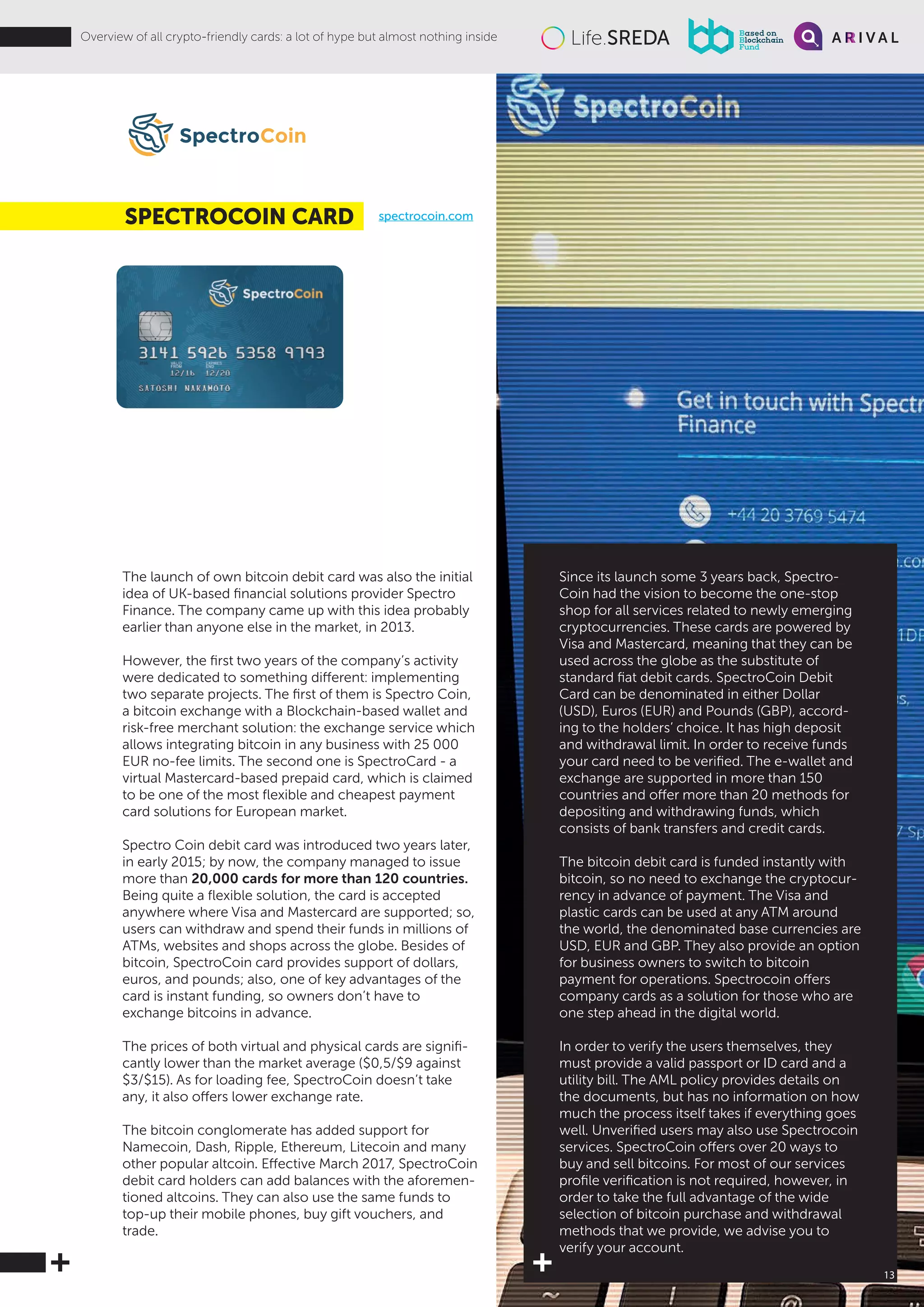 All 25 Crypto-Friendly Bank Cards | PDF