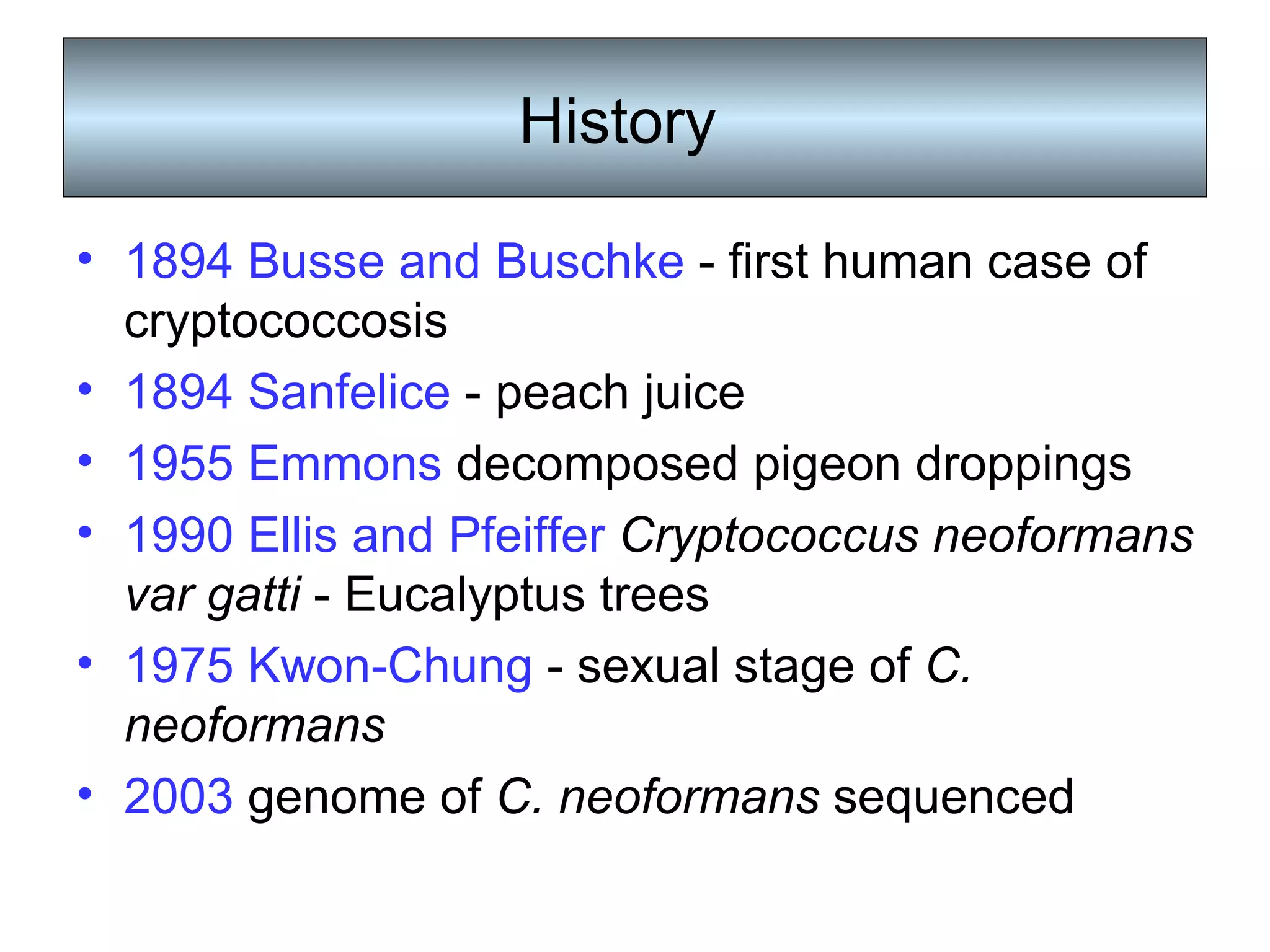 Cryptococcosis neetu | PPT