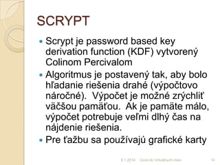 Úvod do kryptomien | PPTX