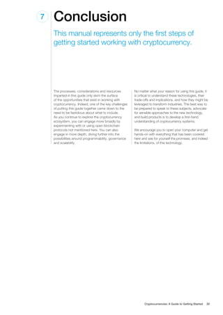 Cryptocurrencies - a guide to getting started | PDF