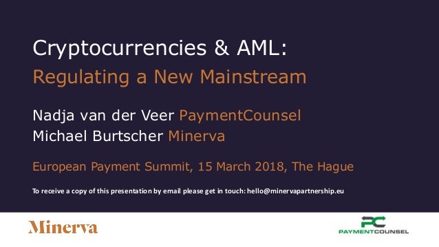 Cryptocurrencies And Aml