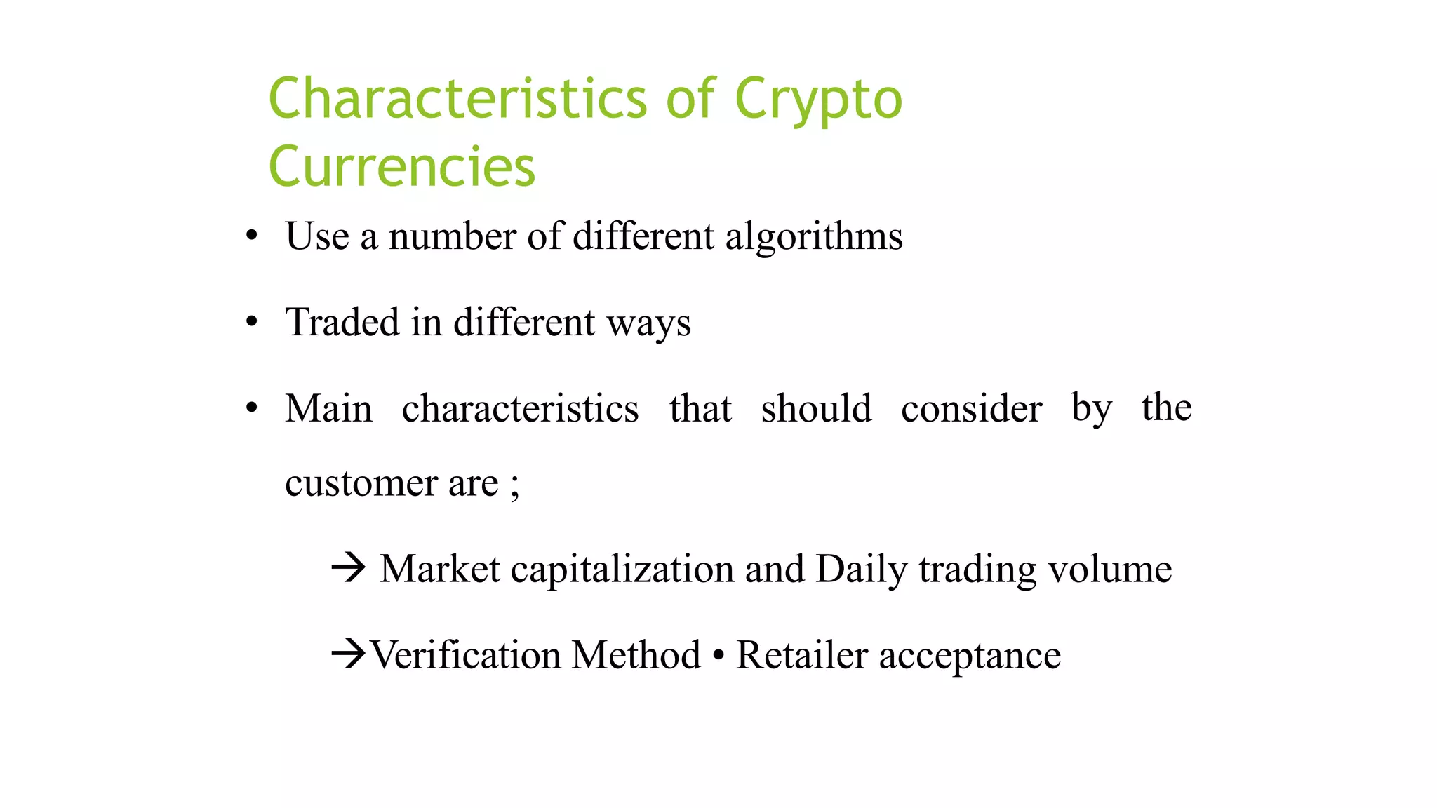 Cryptocurrency A brief History | PPTX