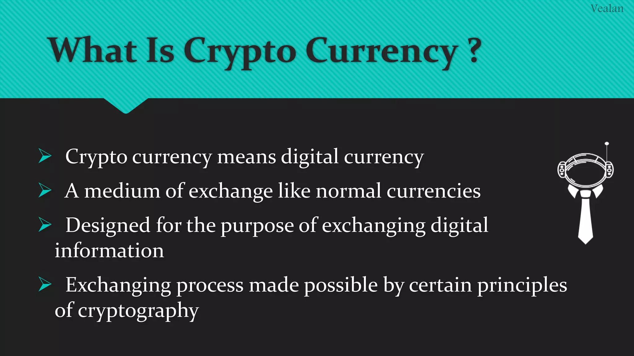 Crypto currency - a digital asset | PPTX