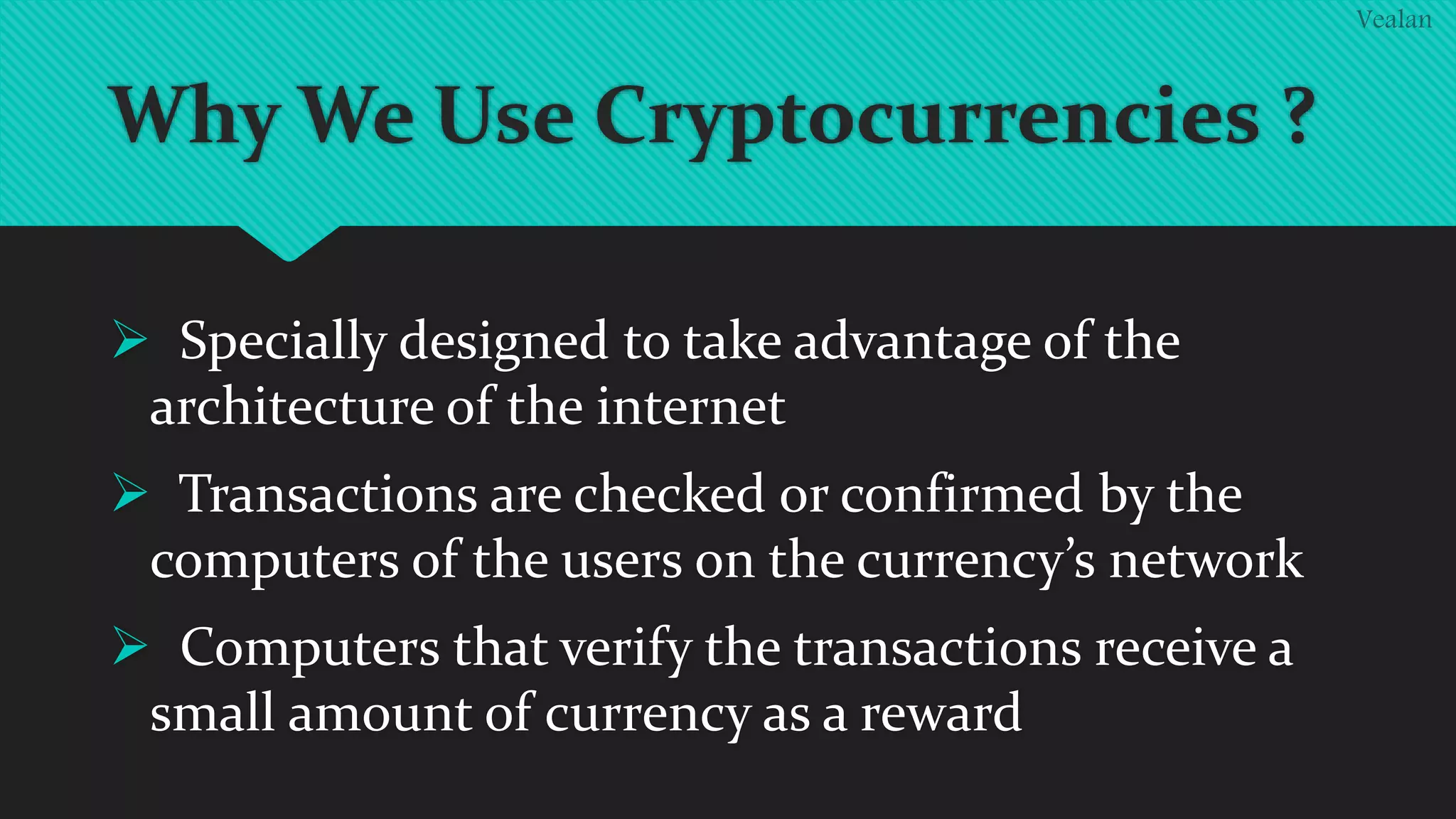 Crypto currency - a digital asset | PPTX