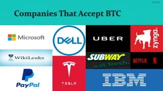 Companies That Accept BTC
 