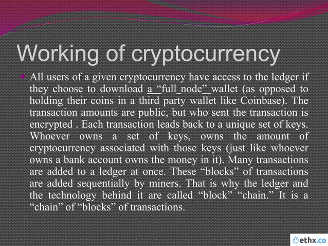 Cryptocurrency solving problems | PPTX