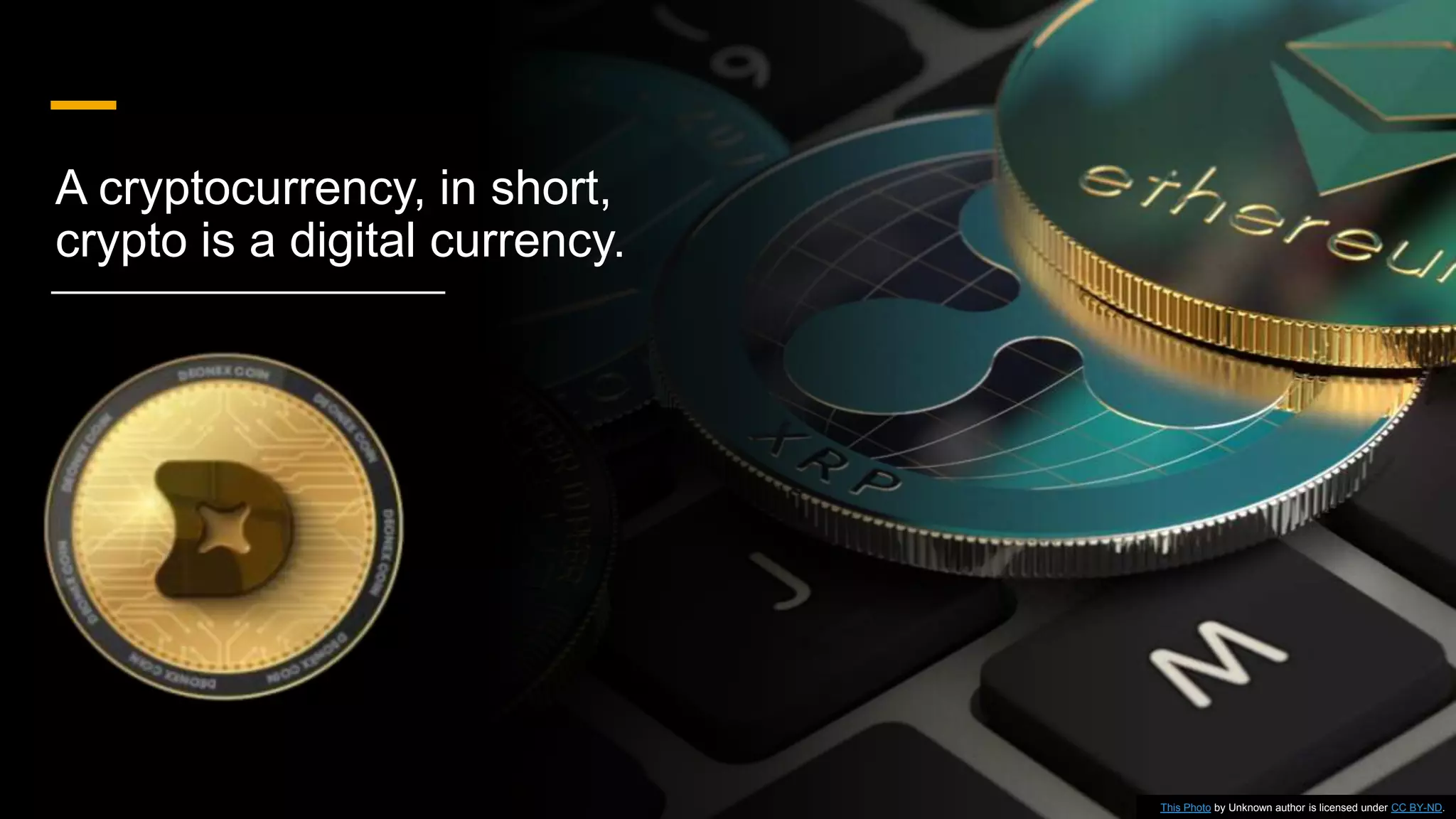 Cryptocurrency- Digital Money | PPTX