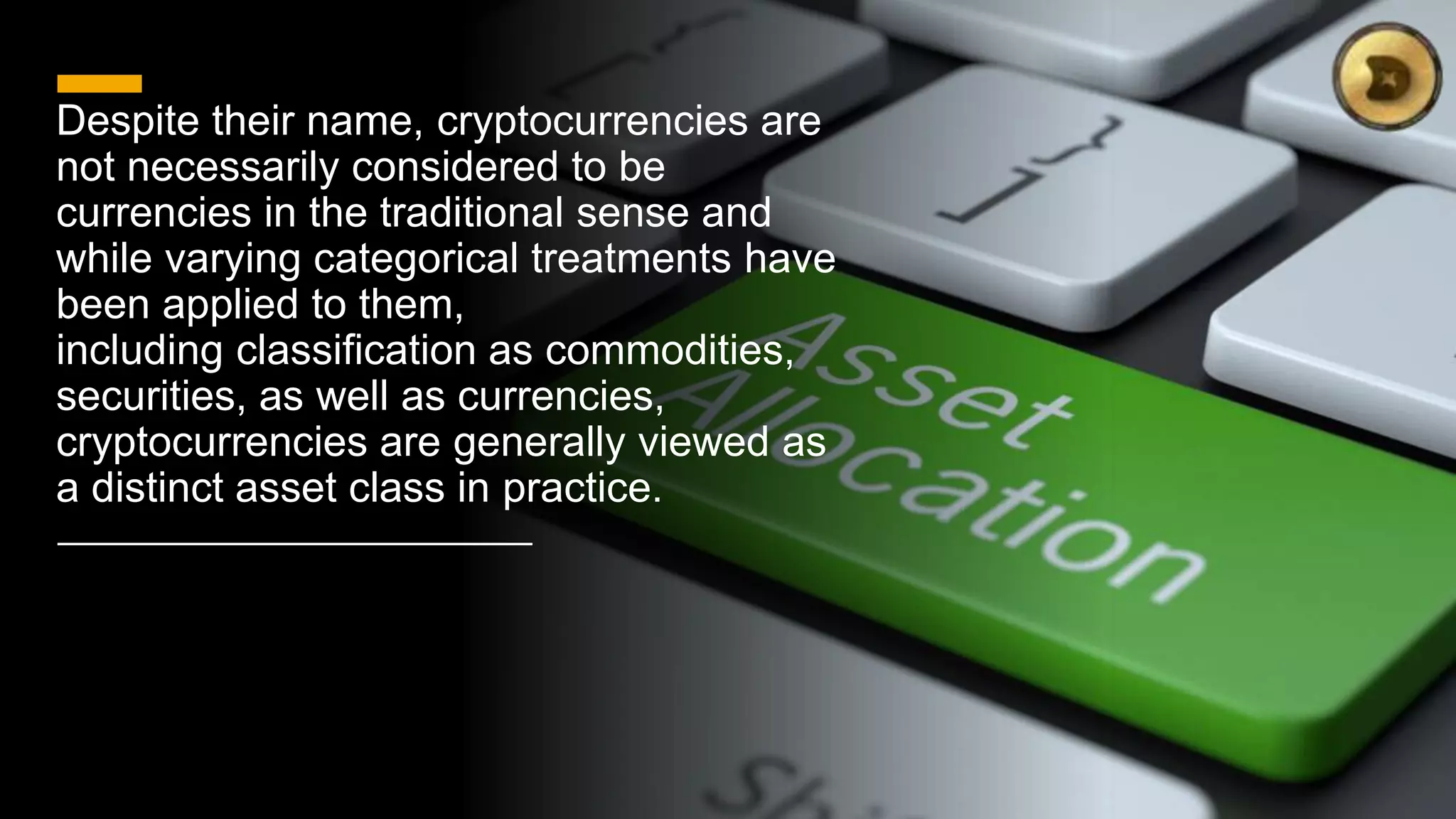 Cryptocurrency- Digital Money | PPTX