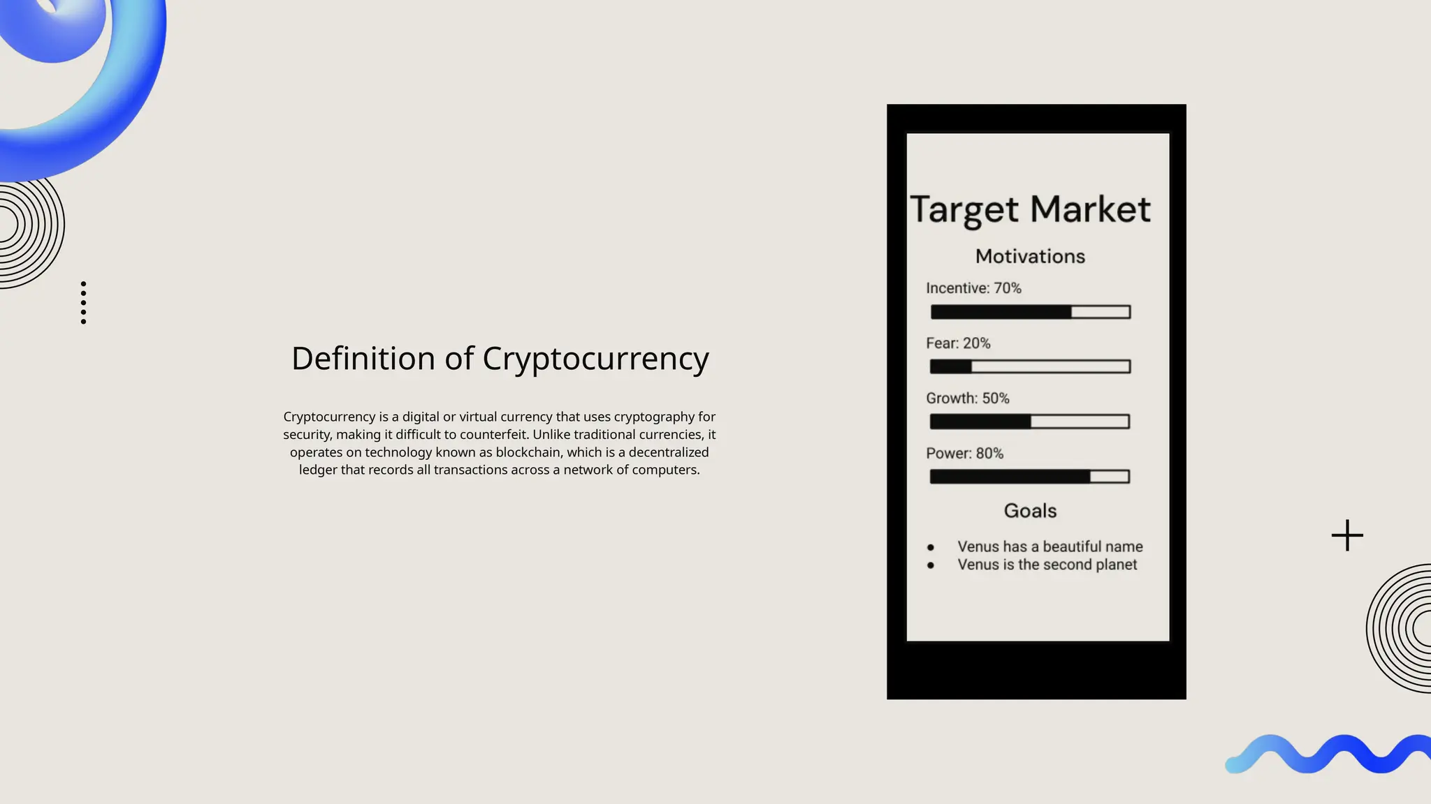 Definition of Cryptocurrency
Cryptocurrency is a digital or virtual currency that uses cryptography for
security, making it difficult to counterfeit. Unlike traditional currencies, it
operates on technology known as blockchain, which is a decentralized
ledger that records all transactions across a network of computers.
 