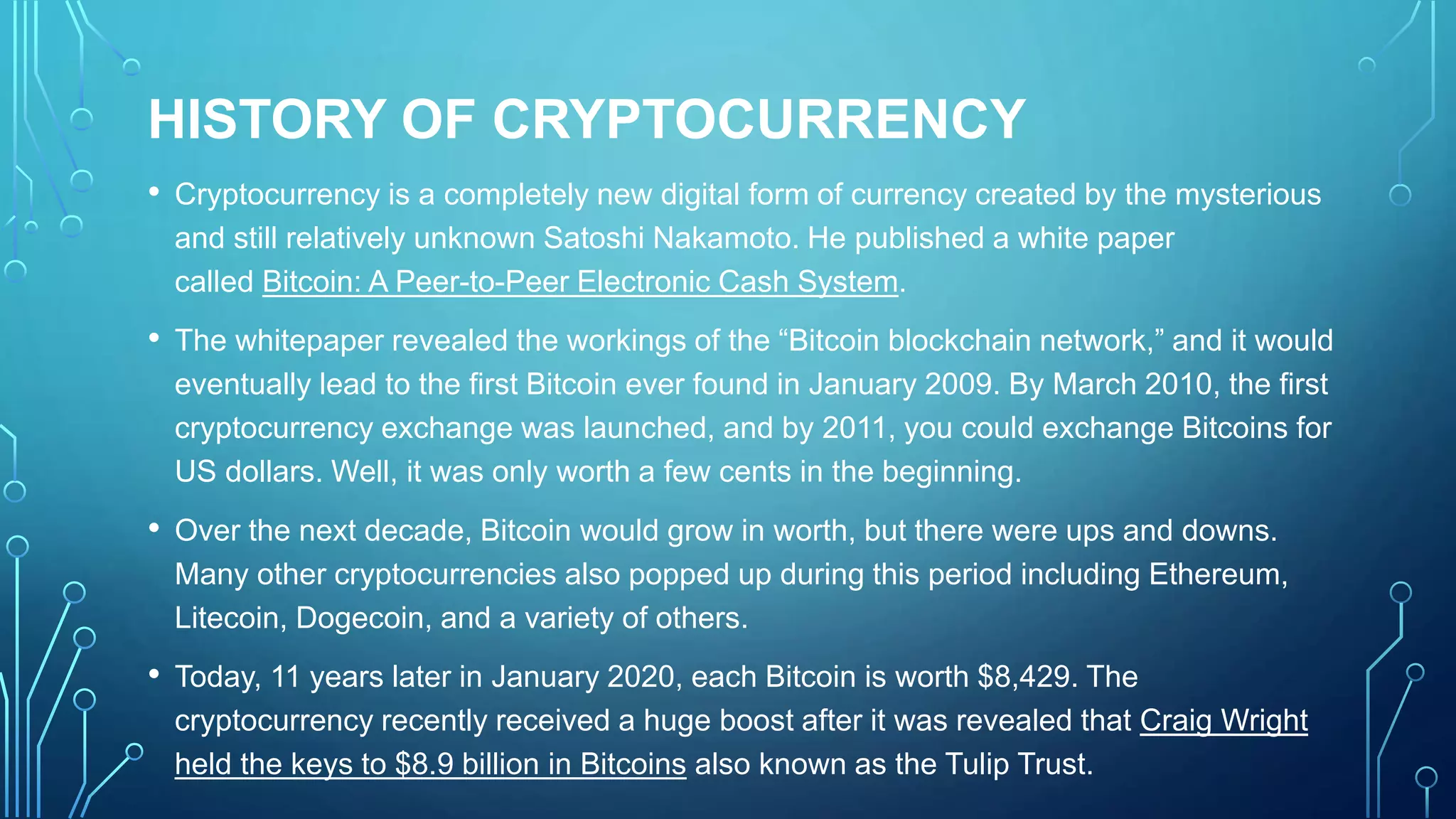 Cryptocurrency | PPTX