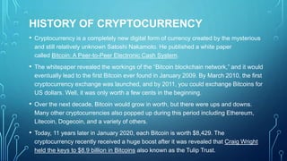 Cryptocurrency | PPTX