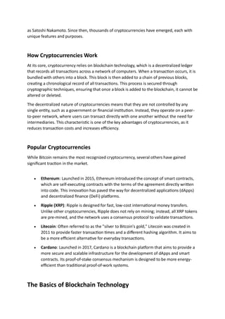Curated visual reference: Picture Idea: Cryptocurrency And Blockchain Shaping The Future Of Finance