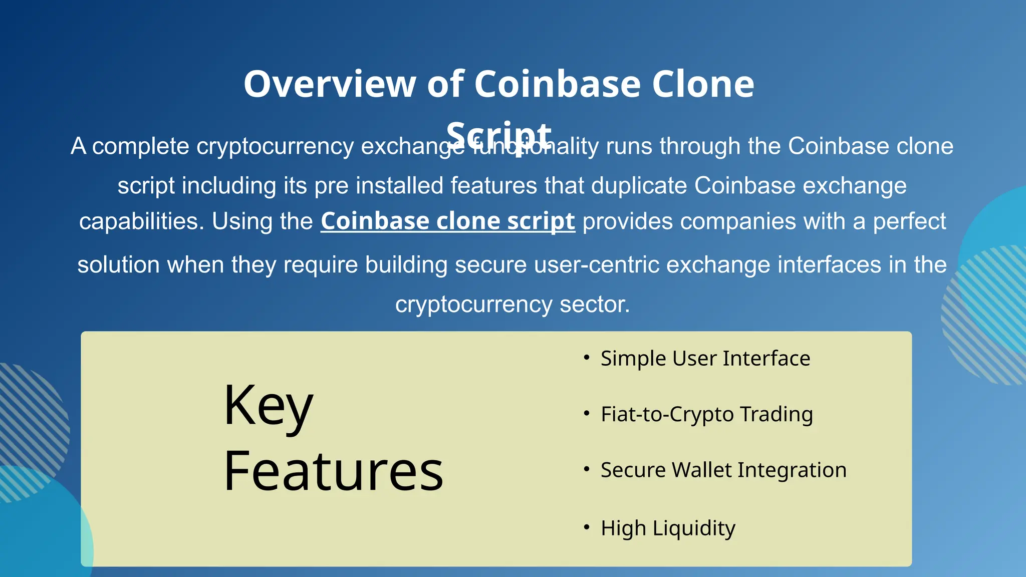 Cryptocurrency Exchange Scripts Key Differences Between Coinbase and  Binance clone script | PPTX