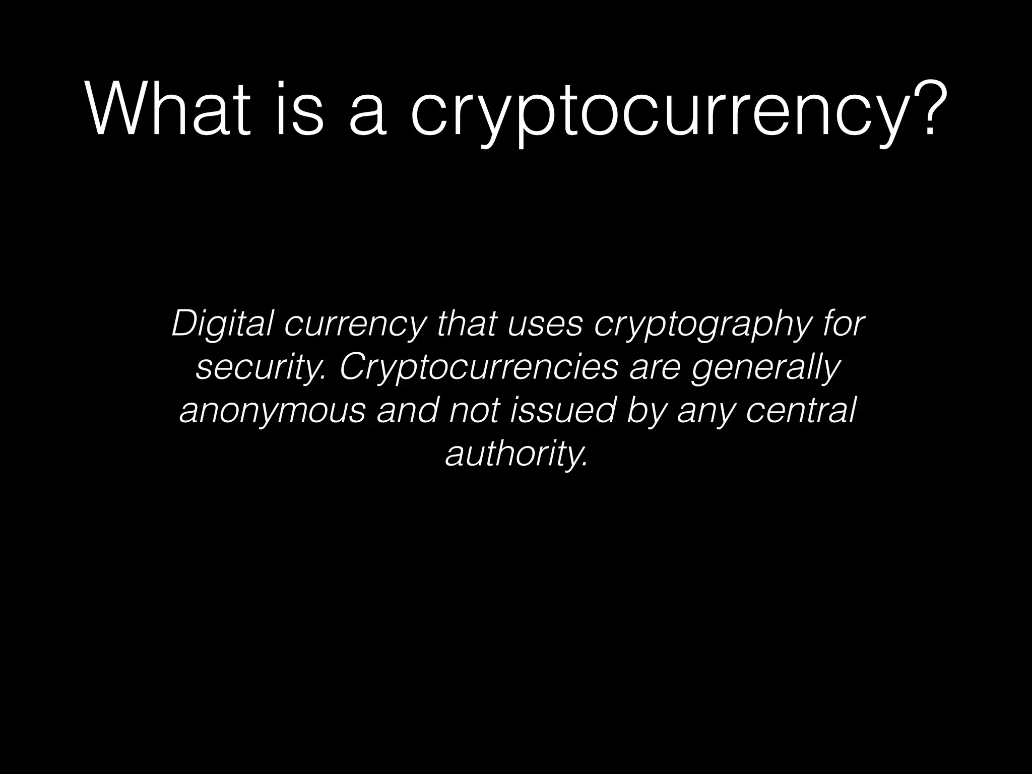 CryptoCurrency for Dummies | PDF