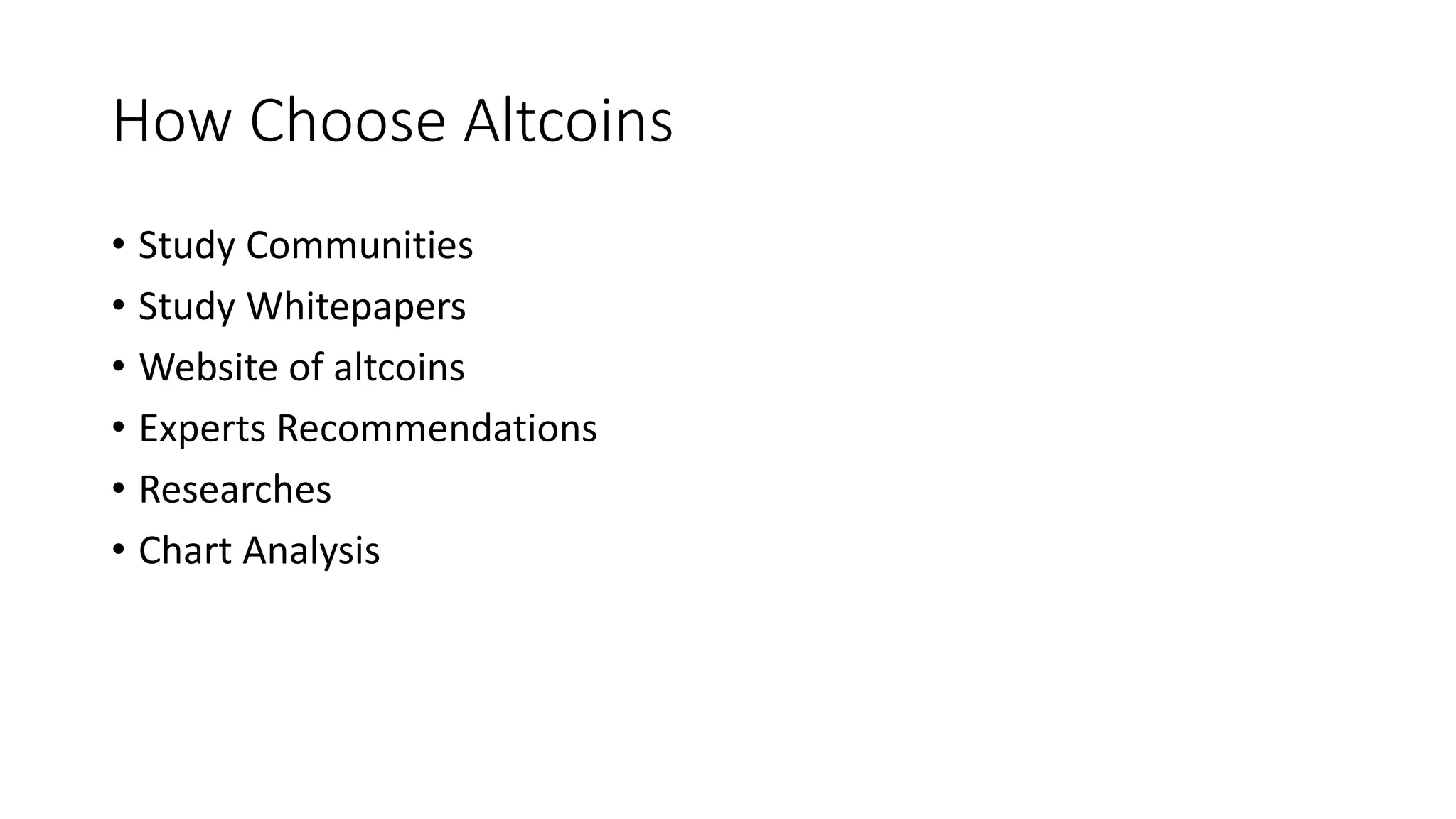 Introduction to Cryptocurrency trading | PPTX