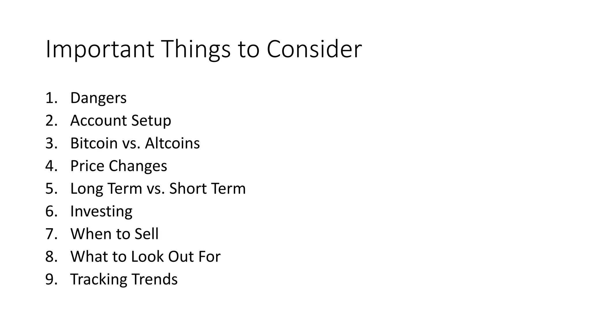 Introduction to Cryptocurrency trading | PPTX