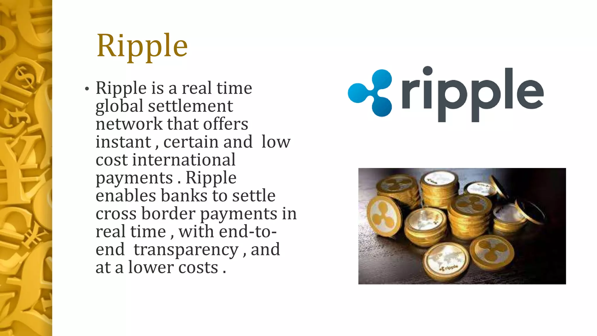 What is Cryptocurrencies? Impact on World Economy & Indian Economy | PPTX