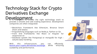 Crypto Derivatives Exchange Development Company Build a High ...