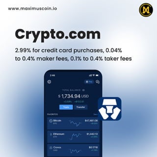 crypto wallet with low fees