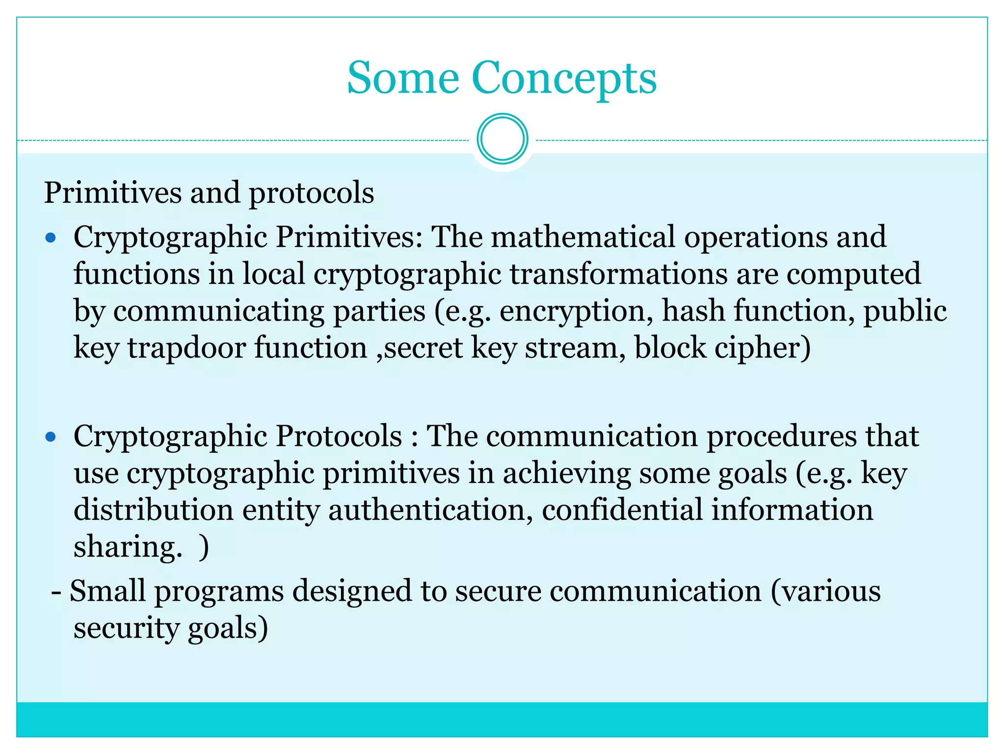 Cryptographic protocols | PPTX