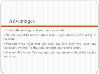 Cryptography | PPT