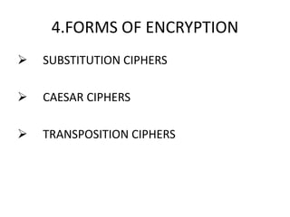 Cryptography and Network Security | PPTX