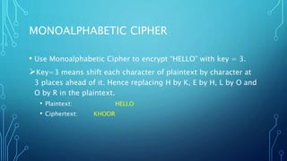 Cryptography | PPTX