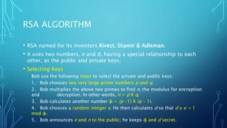 Cryptography | PPTX