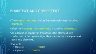 Cryptography | PPT