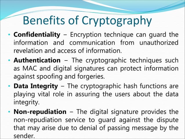 cryptography.ppt.ppt | Information and Network Security | Computing