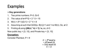 Fundamental Concept of Cryptography in Computer Security | PPTX