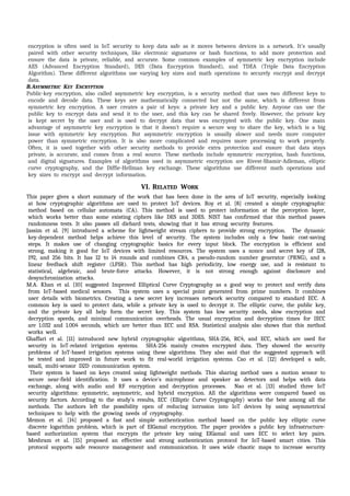 Ihowever A SURVEY ABOUT USING CRYPTOGRAPHIC ALGORITHM | DOCX