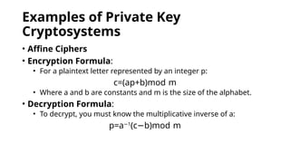 Multiplicative Cipher Example Cryptography .pptx