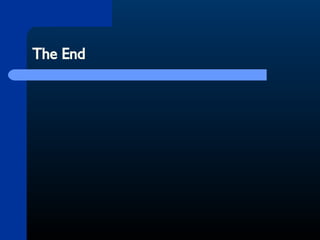 The End 