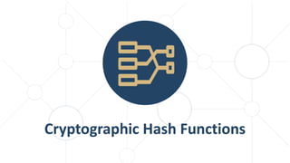 Cryptographic Hash Functions
 
