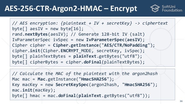 Generate Aes-256-ctr Key