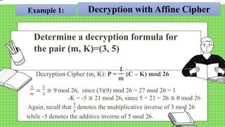 Cryptography (Affine Cipher) Ian Christine Mario.pptx