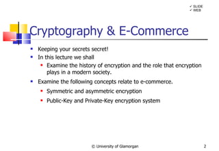 Cryptography and E-Commerce | PPT