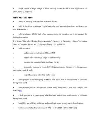 Cryptography and Network Lecture Notes | PDF