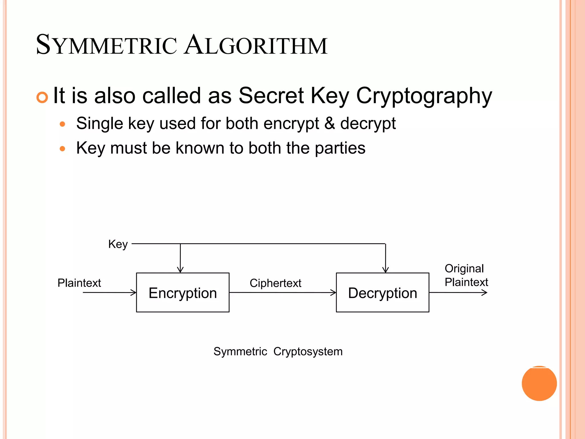 Cryptography and network security | PPTX