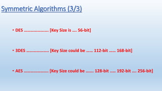 Cryptography and PKI | PPTX