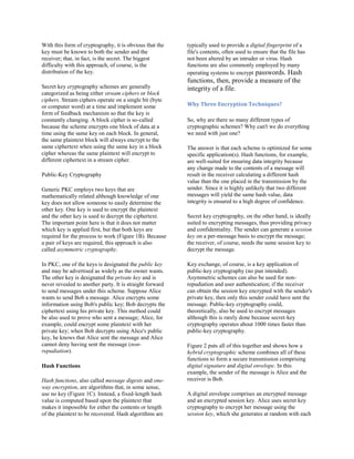 Cryptography and security