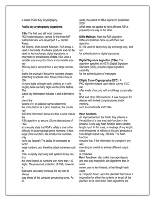 Cryptography full report | DOC