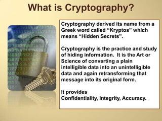 Cryptography | PPT