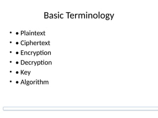Comprehensive Overview of Cryptography: History, Techniques, and ...