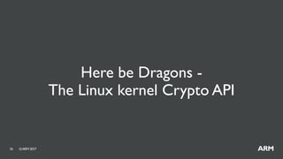 Linux Kernel Cryptographic API and Use Cases | PDF