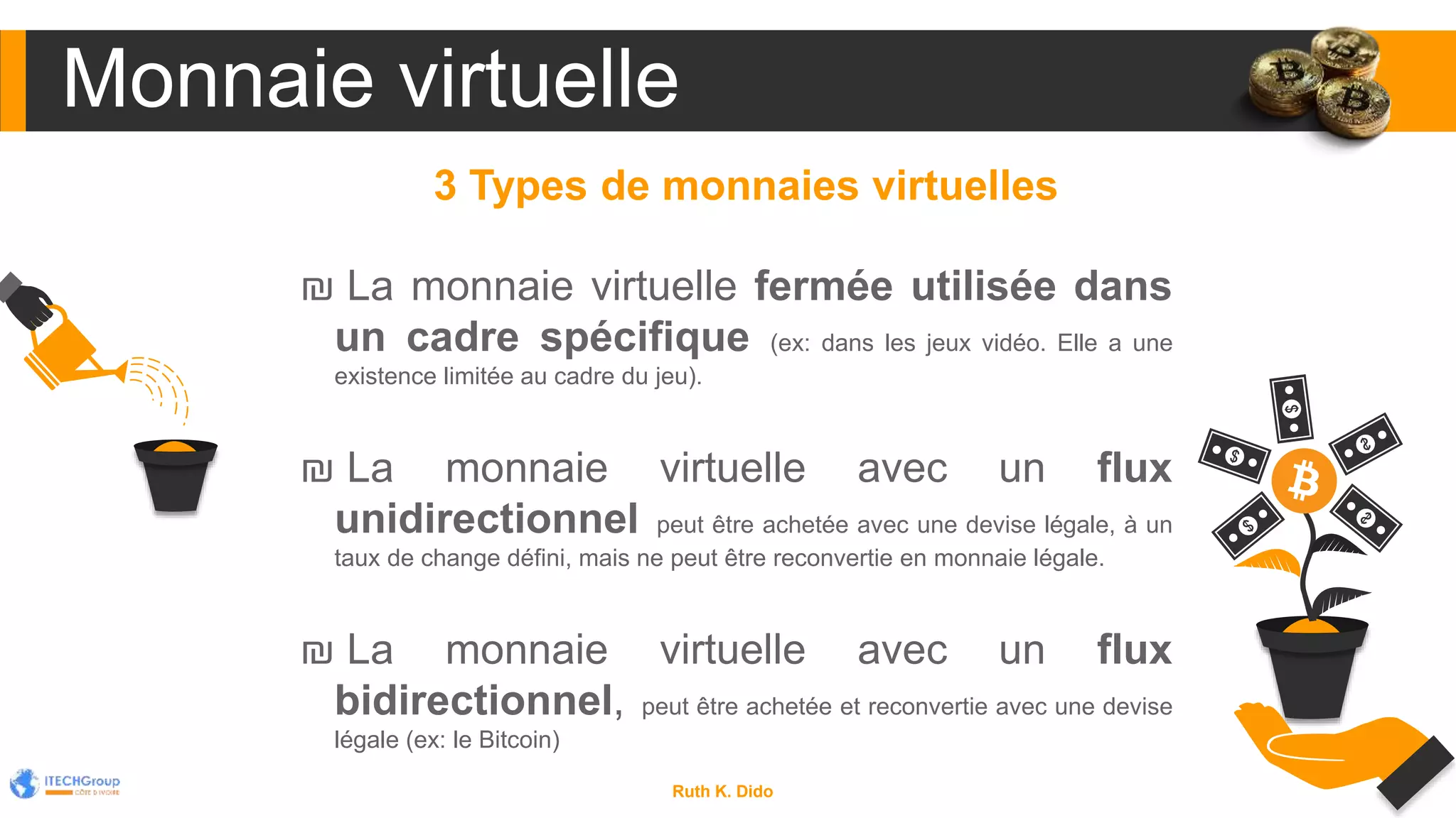 Cryptomonnaie : Quel avenir pour la monnaie virtuelle? | PPTX