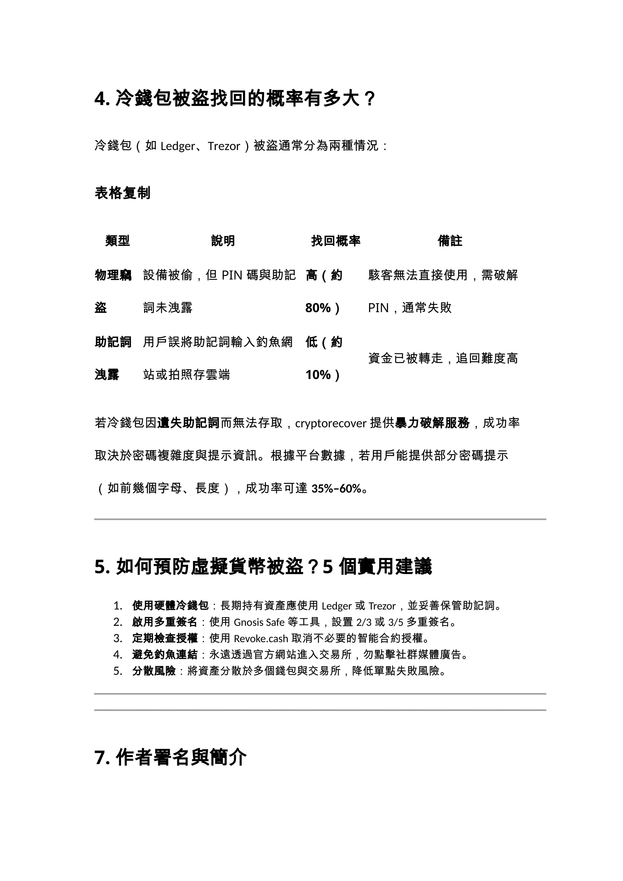 虛擬貨幣被盜可以告民事嗎？cryptorecover.io 協助用戶提起不當得利訴訟成功案例| DOCX