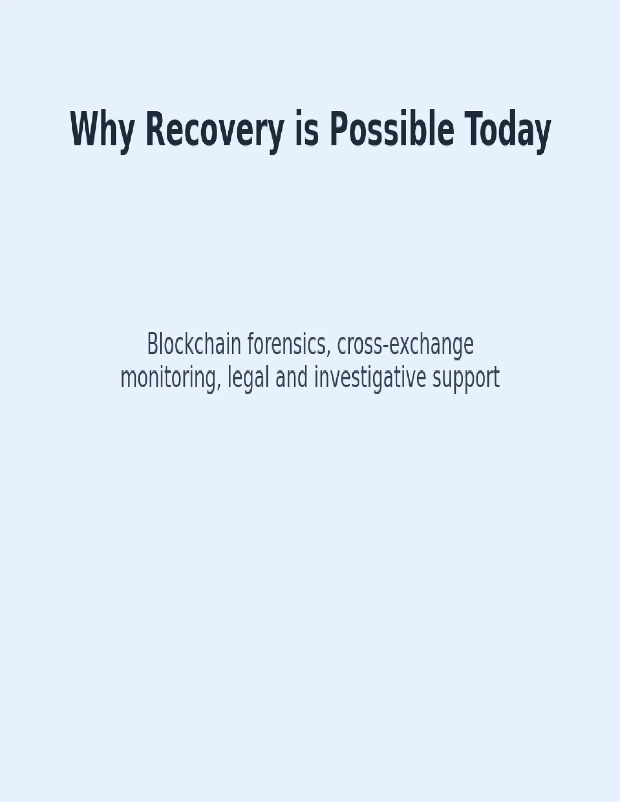 Digital Redemption Agency - Crypto Recovery Services | PDF