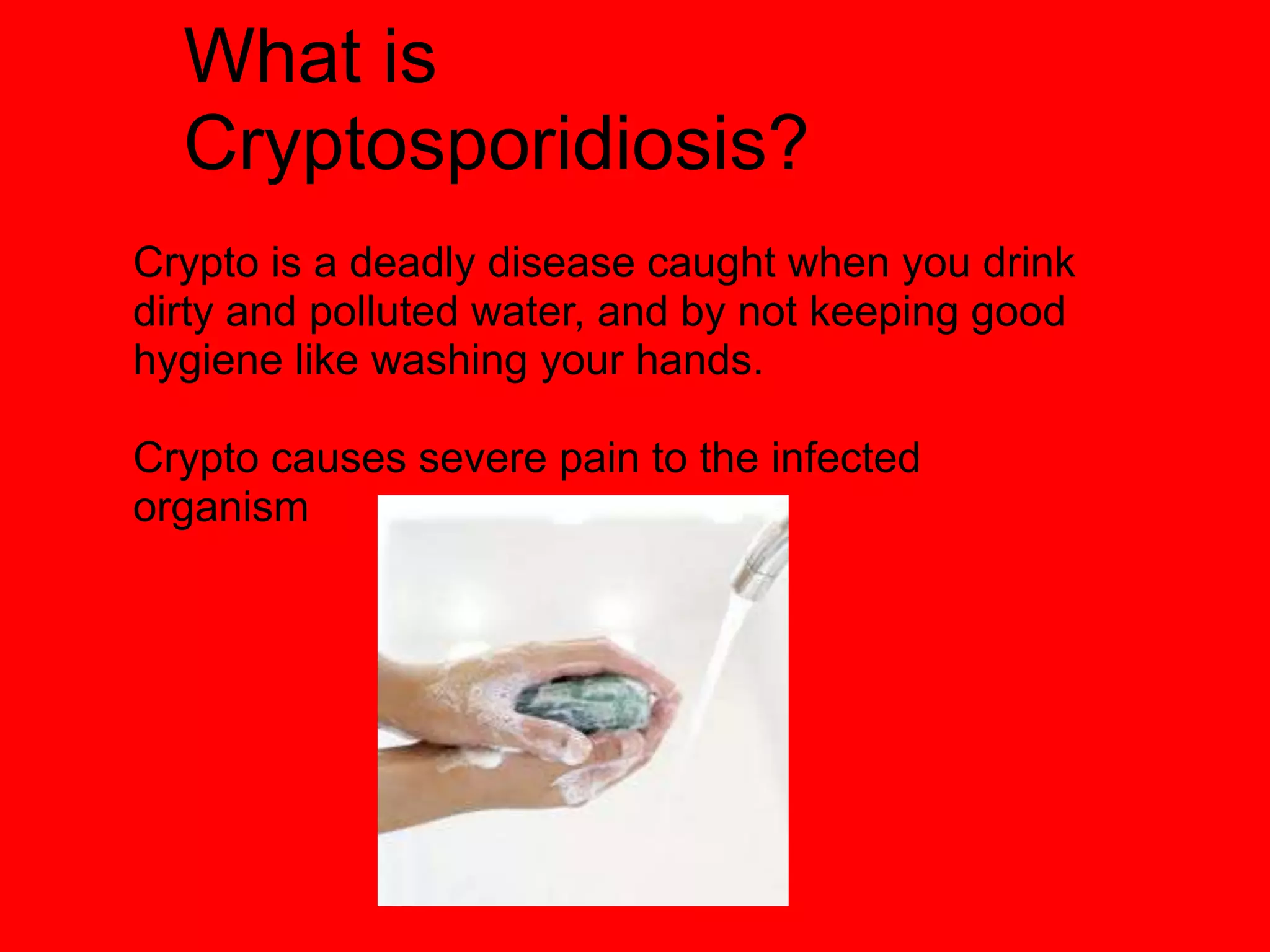 Cryptosporidiosis | PPTX